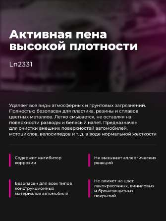 Слайд о нанесении автошампуня
